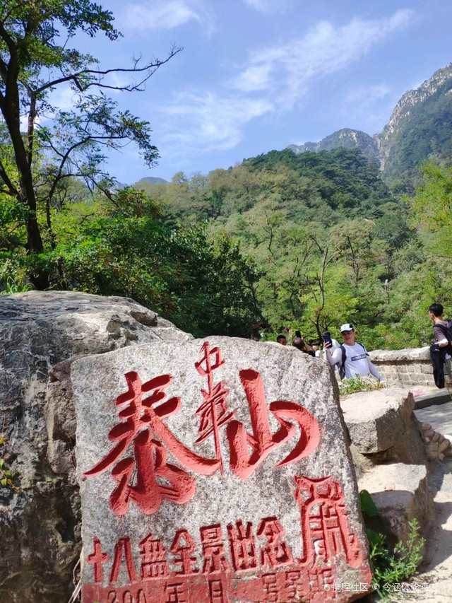 泰山盘道上机器狗引网民关注 速度很快！能驮人吗？